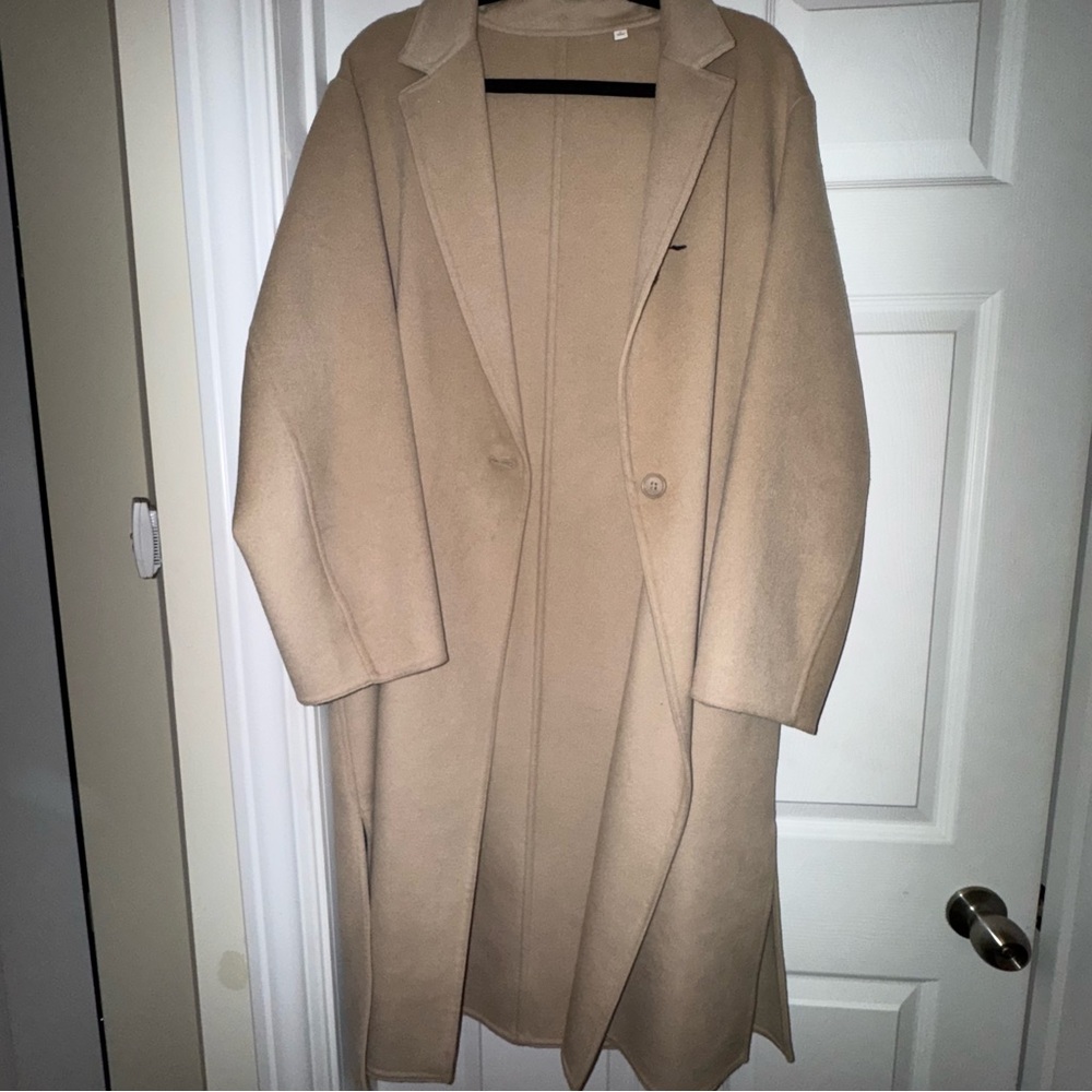 Zara tan jacket style sweater